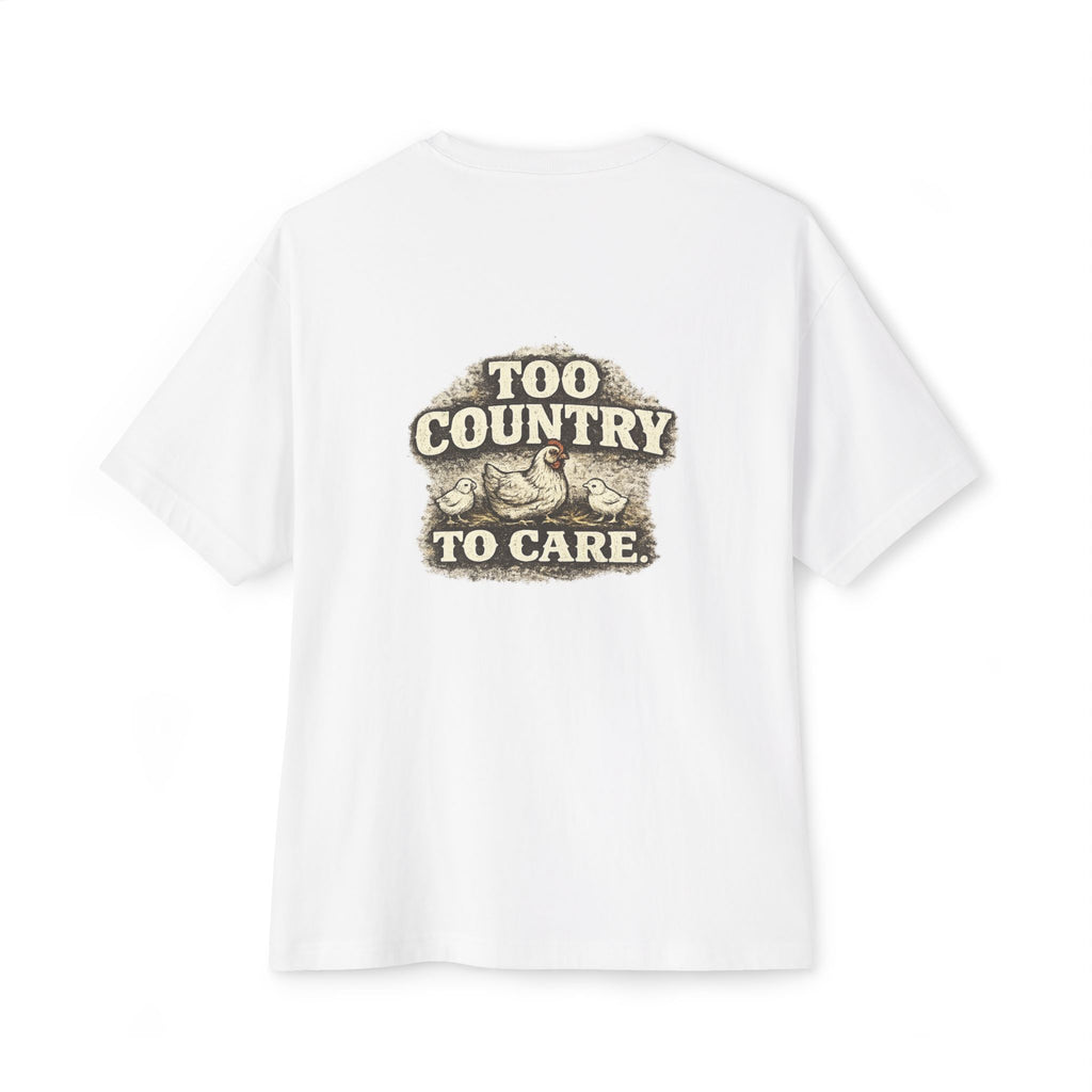 Too Country To Care Tee — Vintage Retro Country Graphic T-Shirt