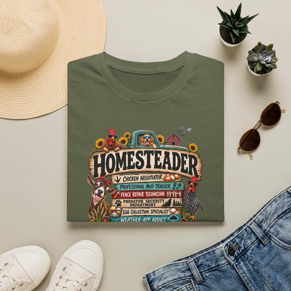 Homesteader TShirt — Funny Farm Life