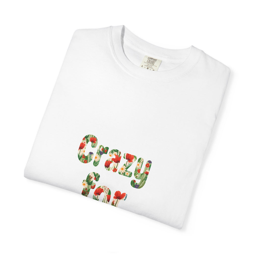 Crazy for Cats Floral T-Shirt