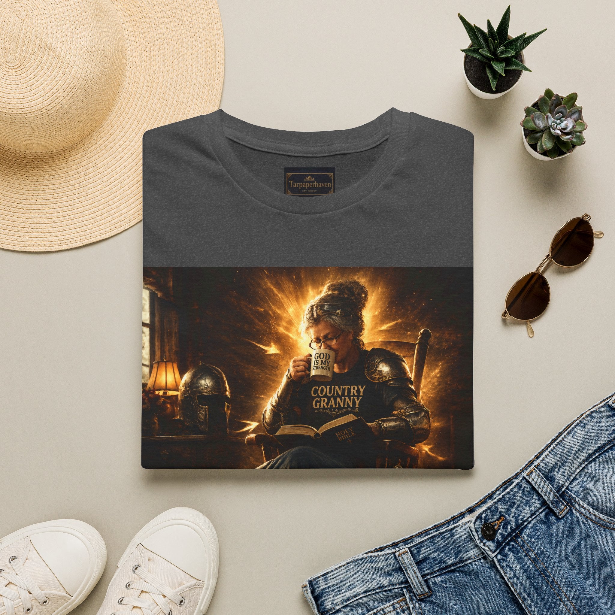 Country Granny T‑Shirt — Christian Grandma Graphic Tee