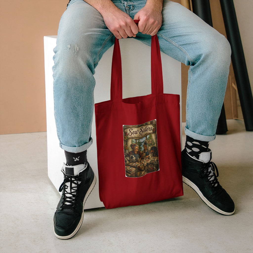 Vintage “Sew Sisters” Ozark MO Design Tote bag