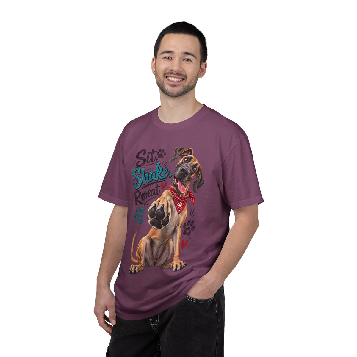 Great Dane Paw Print Tee