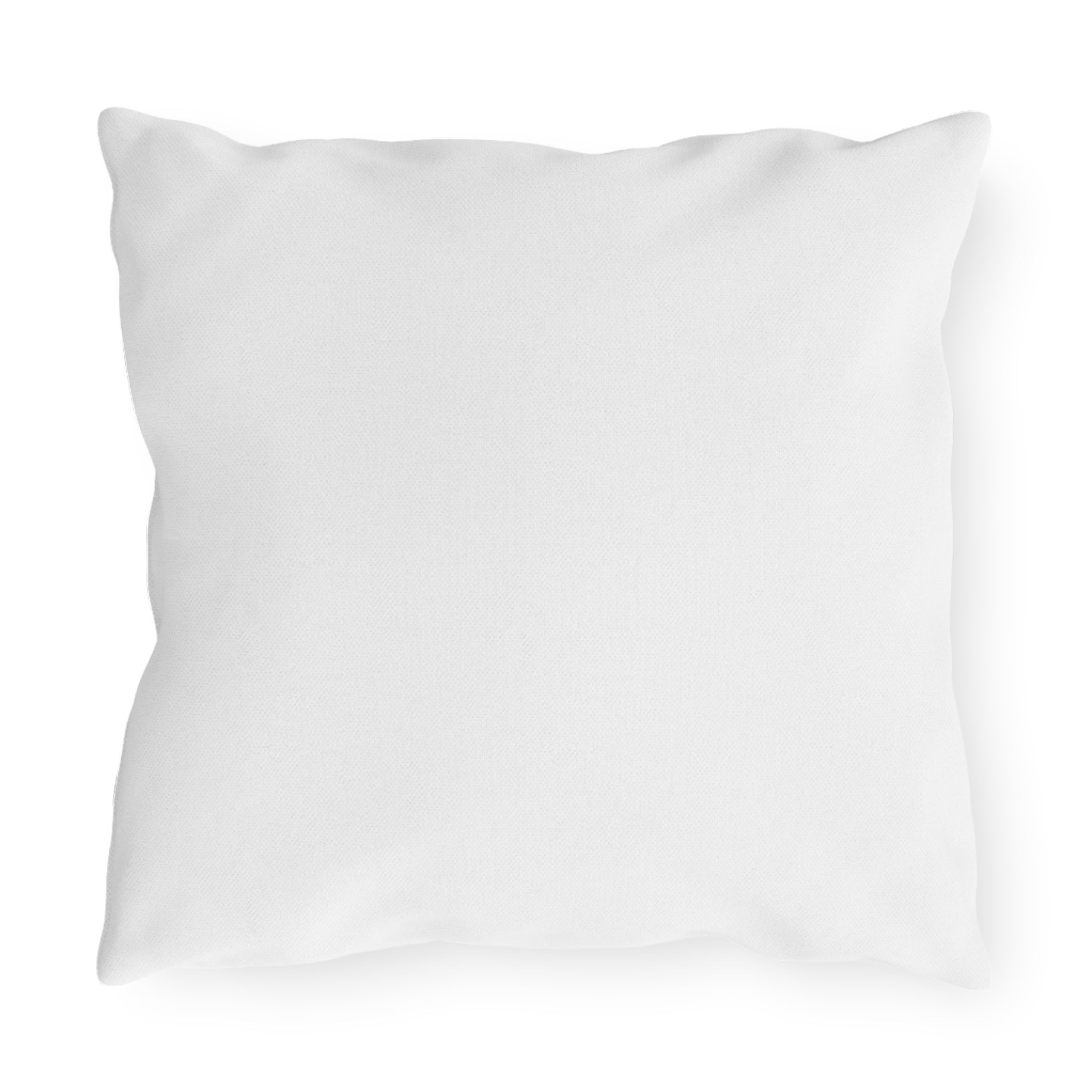 Hill folk red work americana Porch Outdoor Pillow