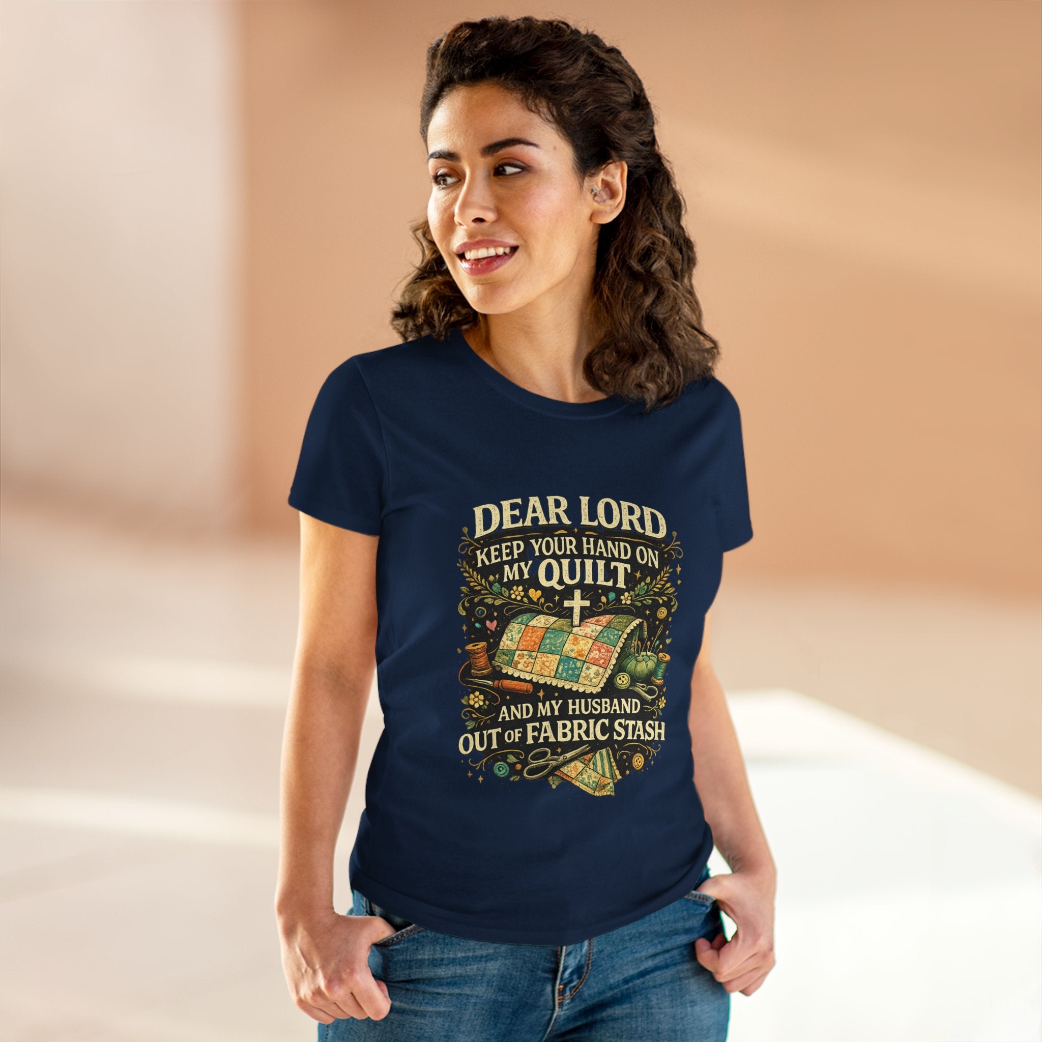 Quilt Prayer Tee —  Women's T‑Shirt