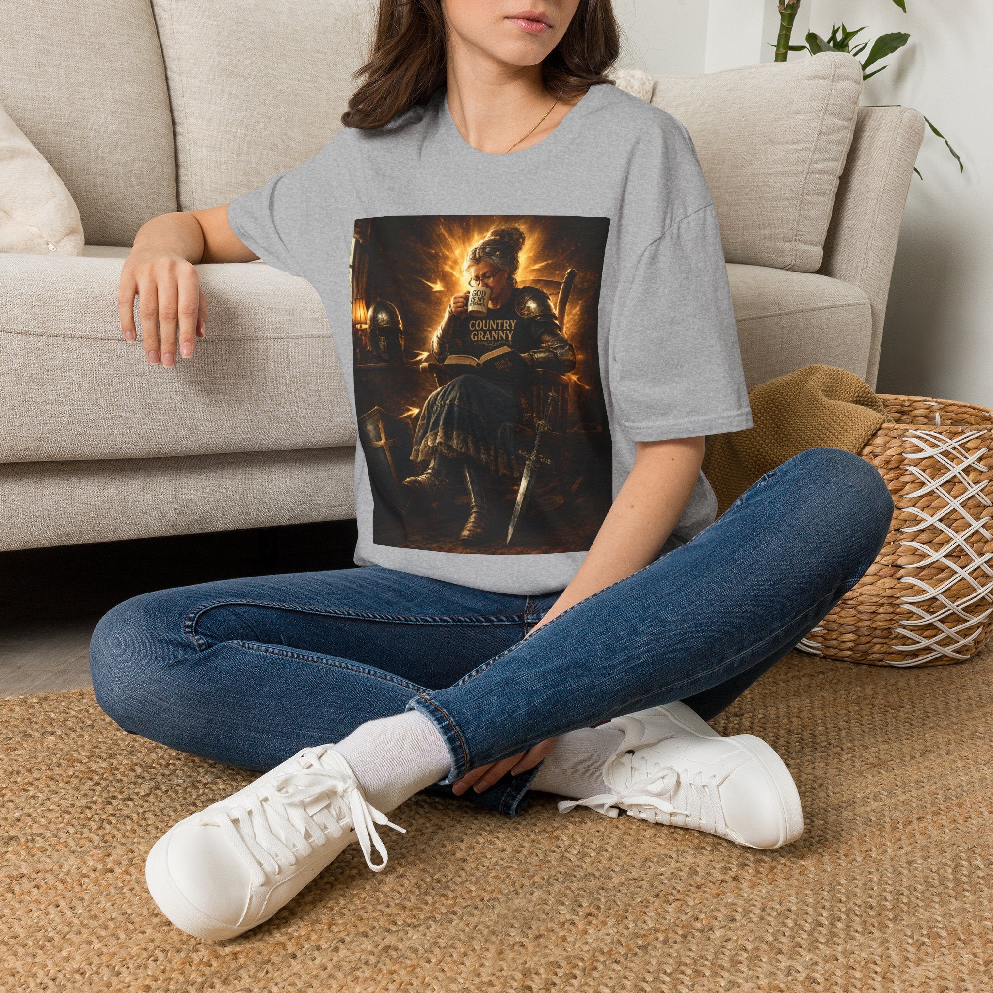 Country Granny T‑Shirt — Christian Grandma Graphic Tee