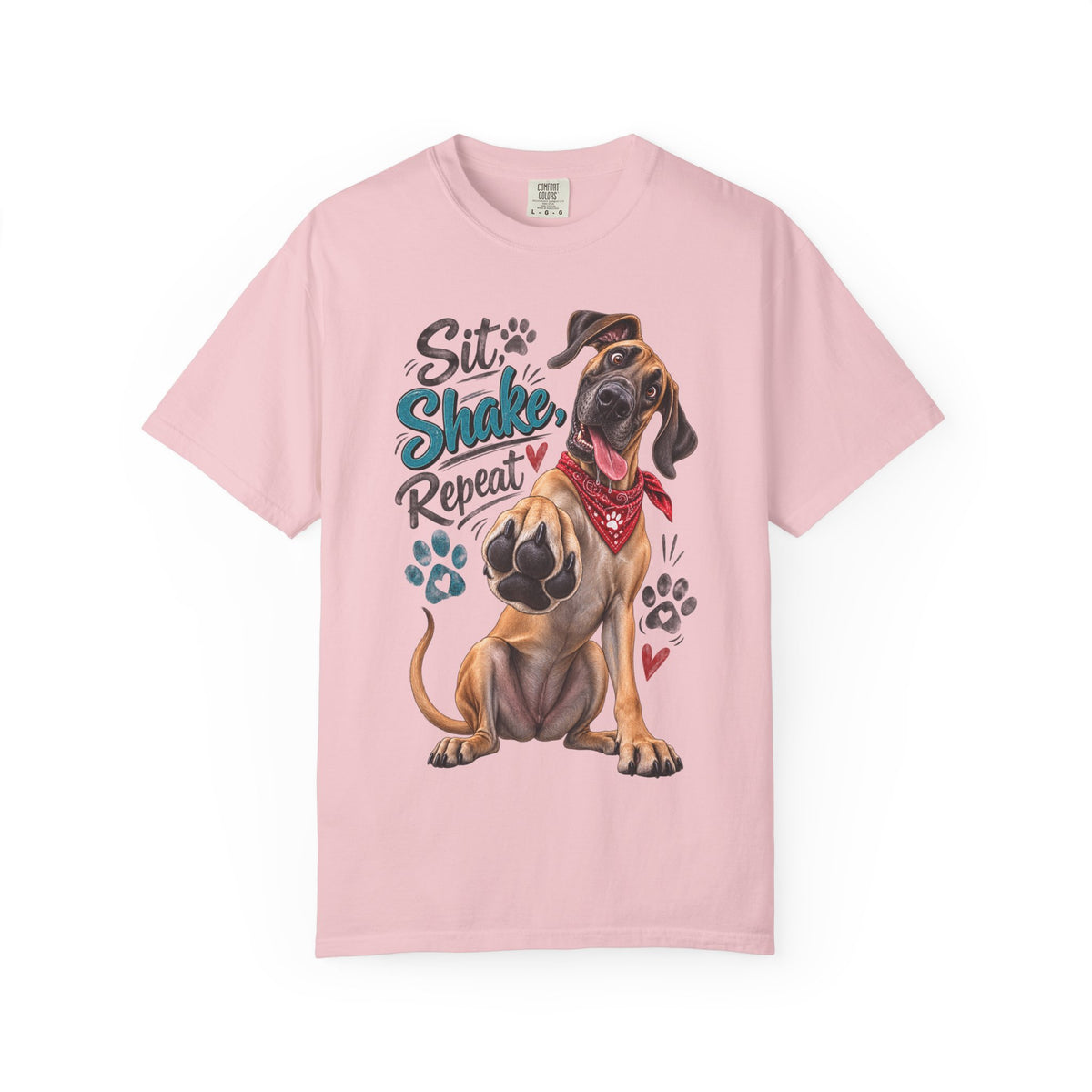 Great Dane Paw Print Tee