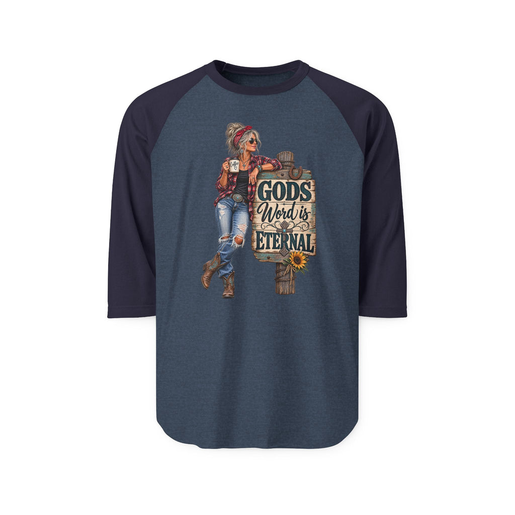Gods Word is Eternal Raglan Shirt