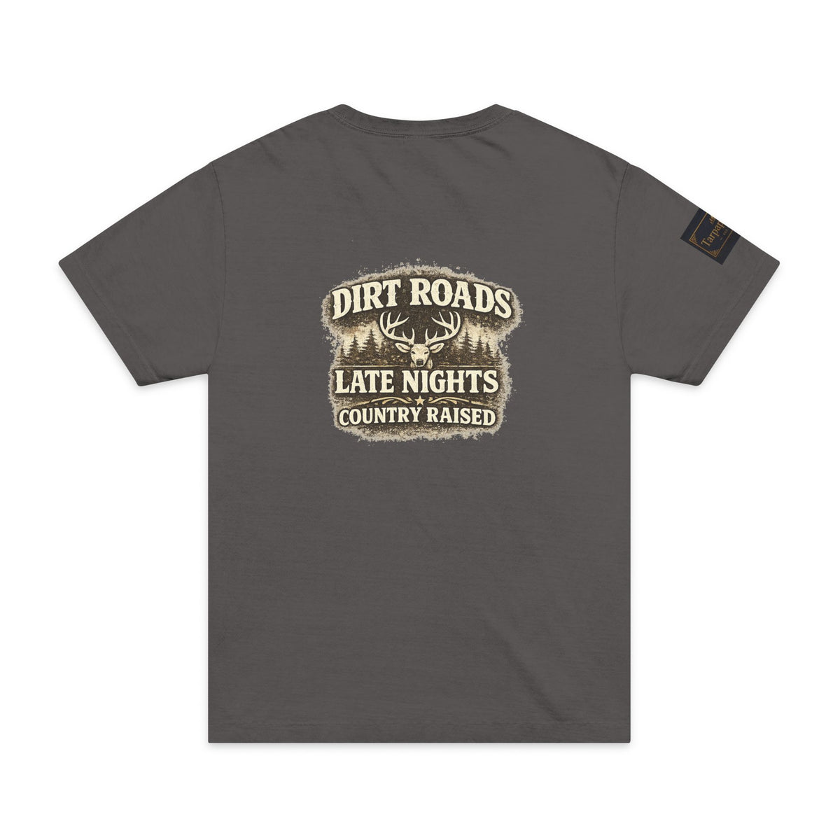 Dirt Roads Late Nights Country Raised T-Shirt