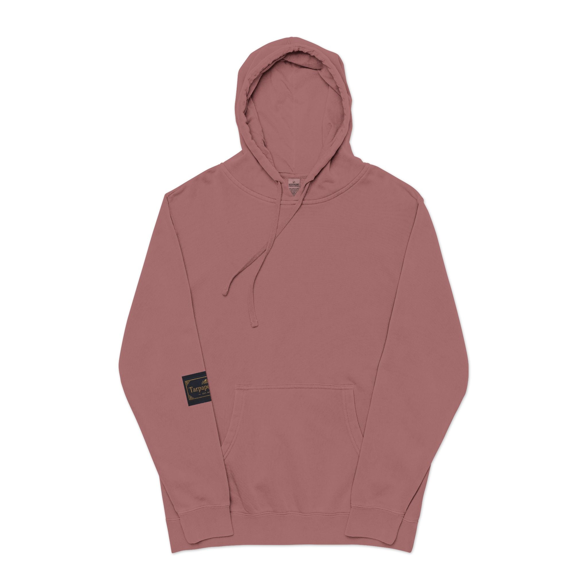 Faith Over Fear Hoodie — Pigment-Dyed Inspirational Pullover
