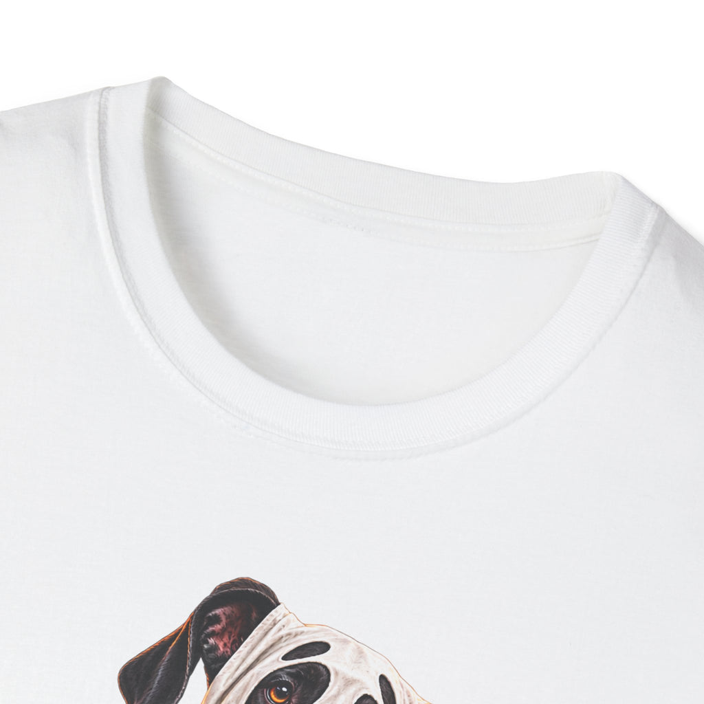 Halloween Dalmatian T-Shirt — Cute Dog with Jack-O’-Lantern Costume
