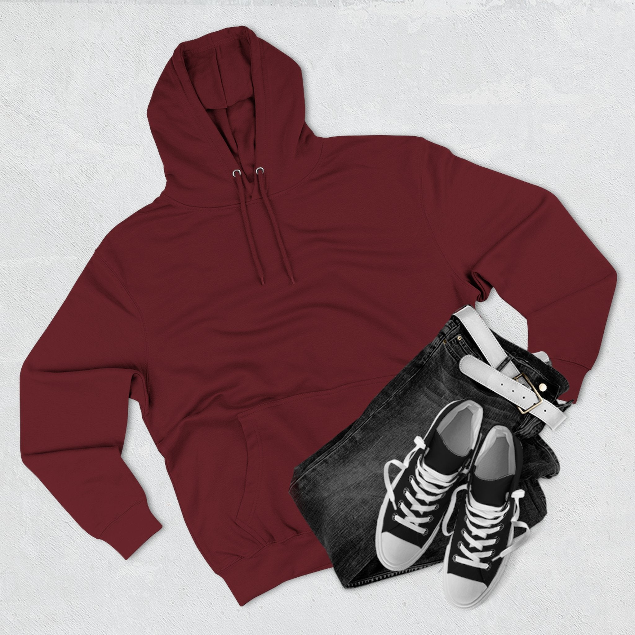 Great Dane Hoodie — "Personal Staff of a Great Dane" Fleece Pullover