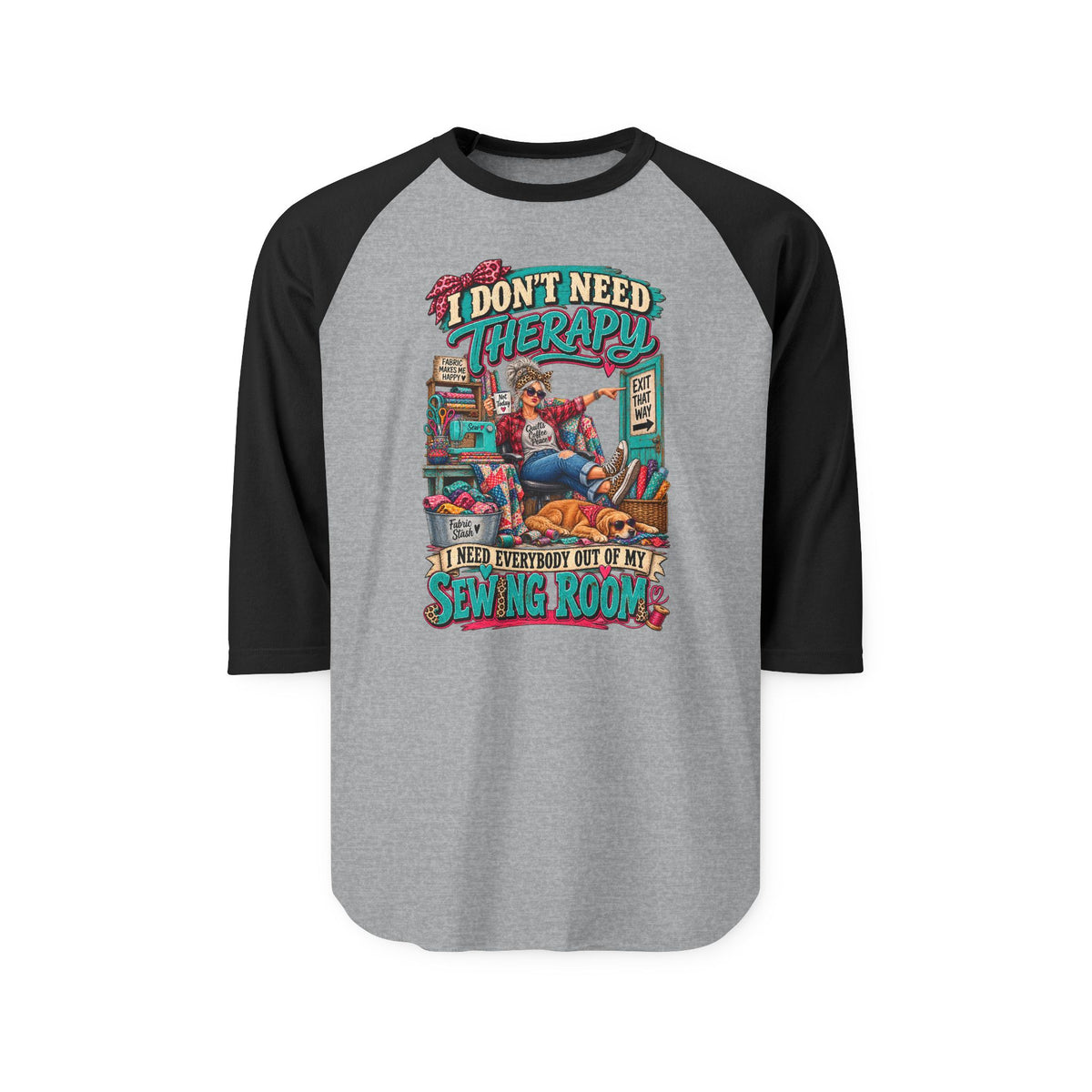Sewing Room Therapy Raglan Shirt