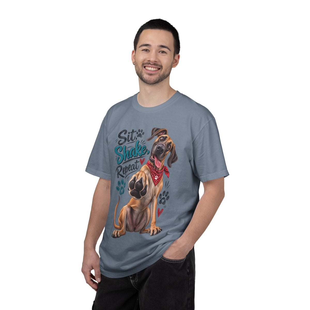 Great Dane Paw Print Tee