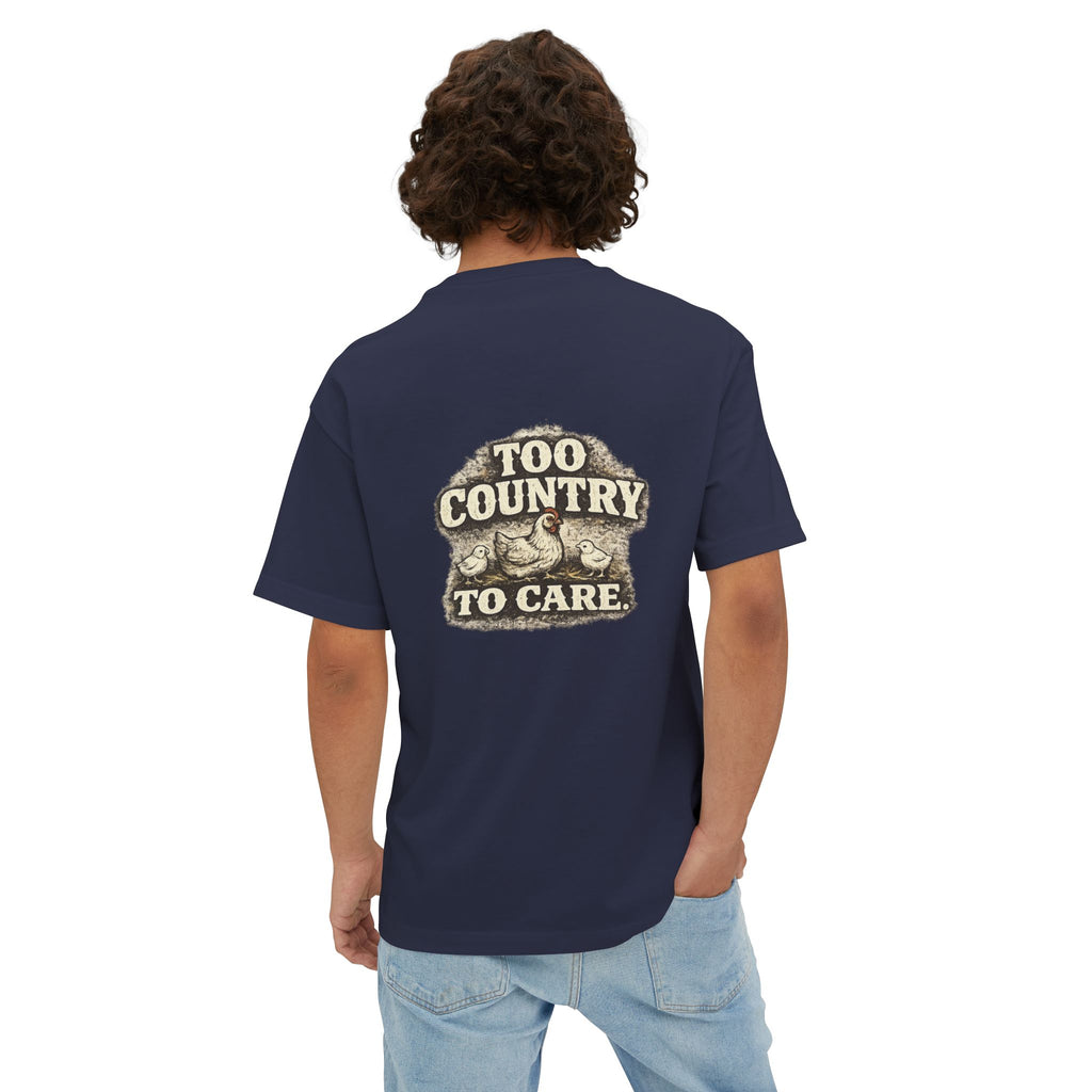 Too Country To Care Tee — Vintage Retro Country Graphic T-Shirt