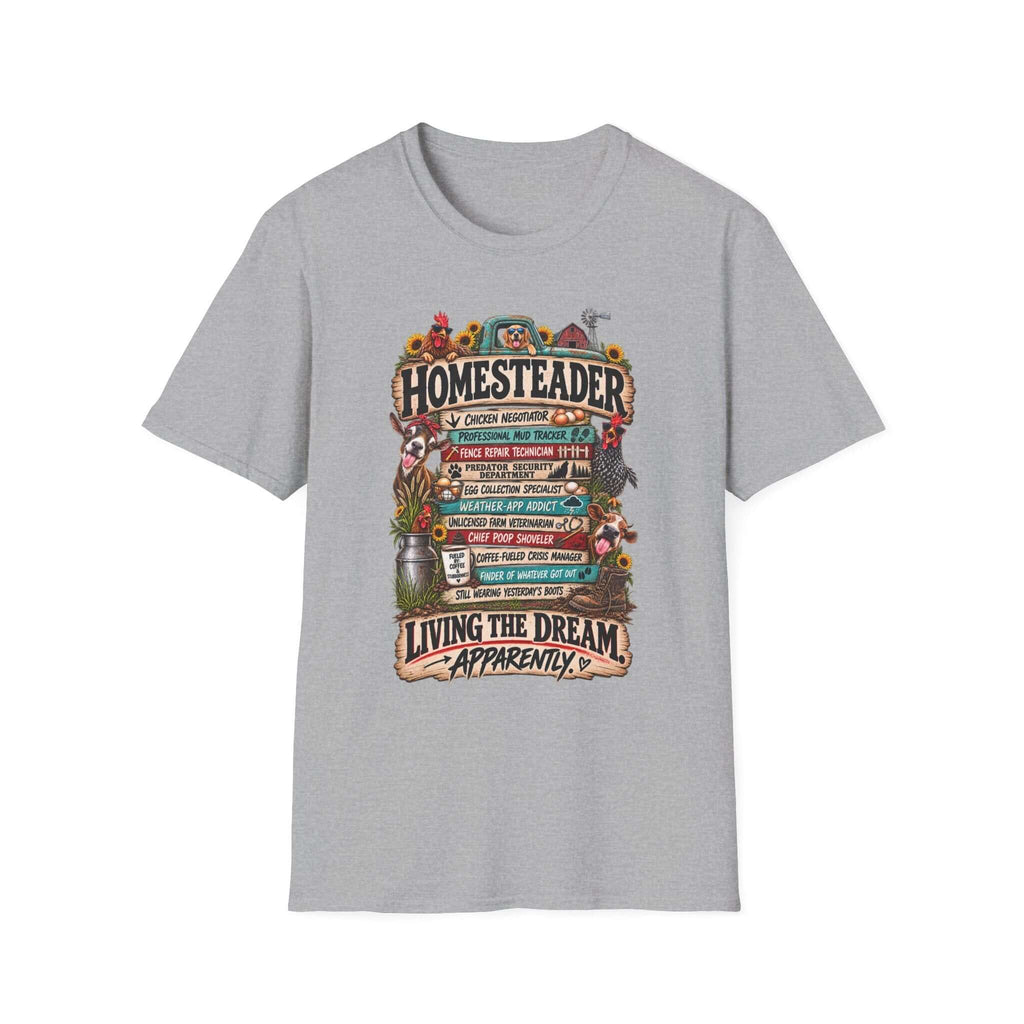 Homesteader TShirt — Funny Farm Life