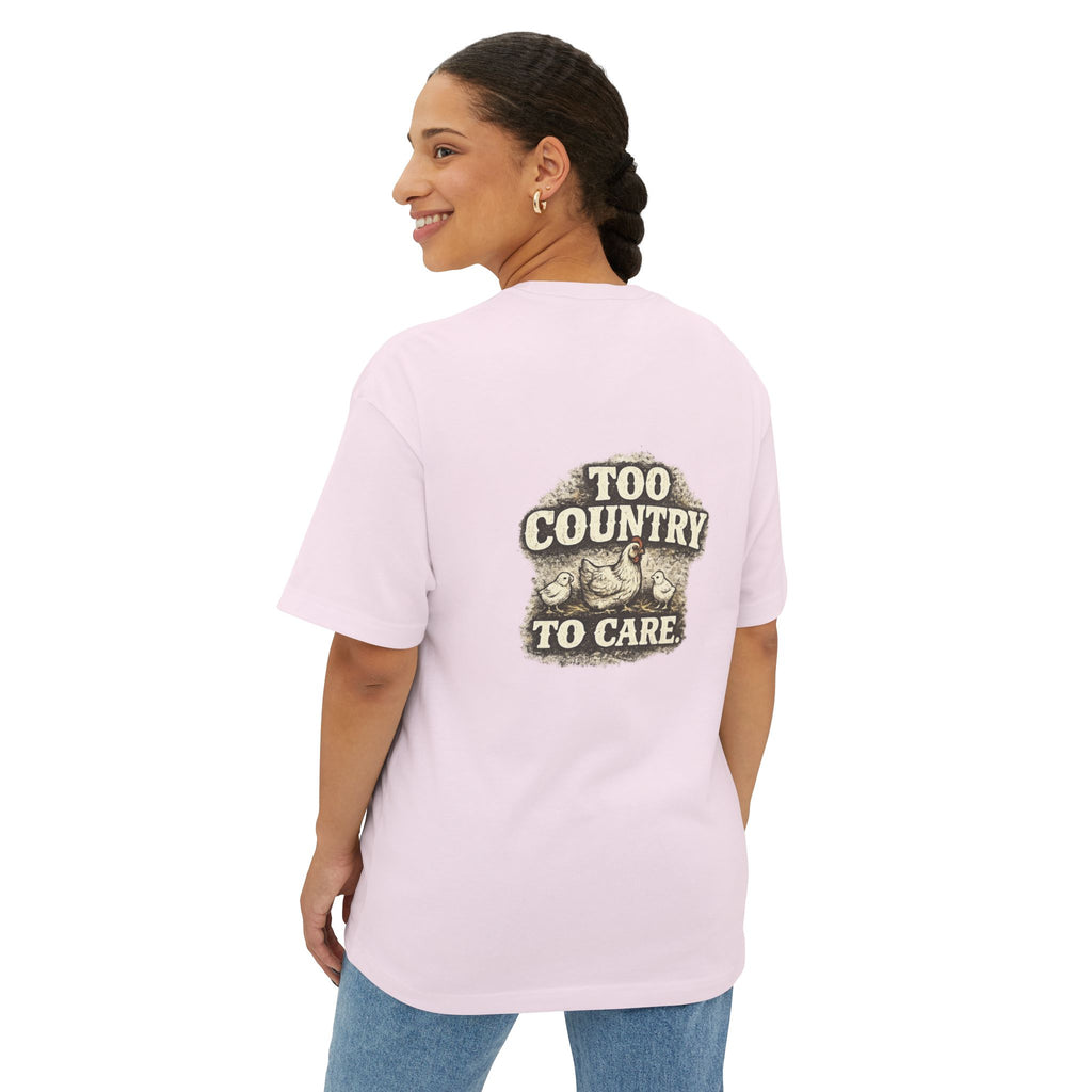 Too Country To Care Tee — Vintage Retro Country Graphic T-Shirt