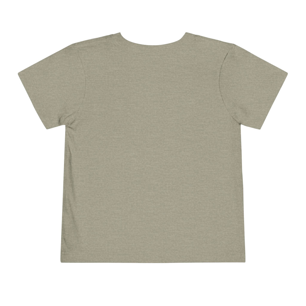 Toddler Tee with Running Sasquatch Print — Kids Shirt