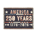 America 250 Years Woven Blanket — 1776–2026 Commemorative Throw
