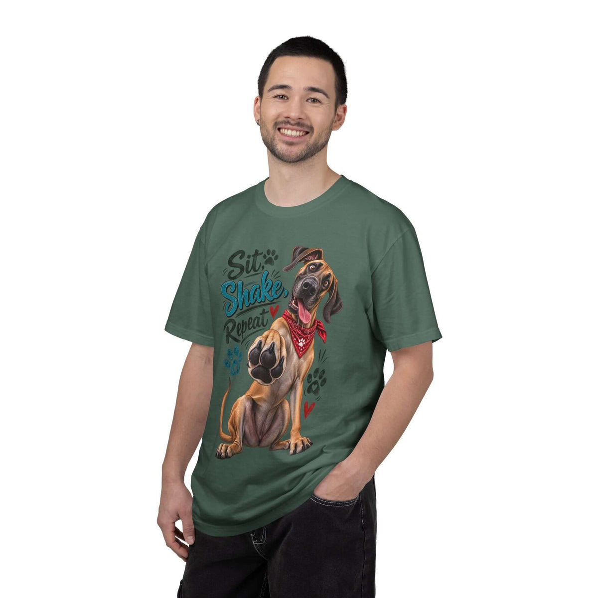 Great Dane Paw Print Tee