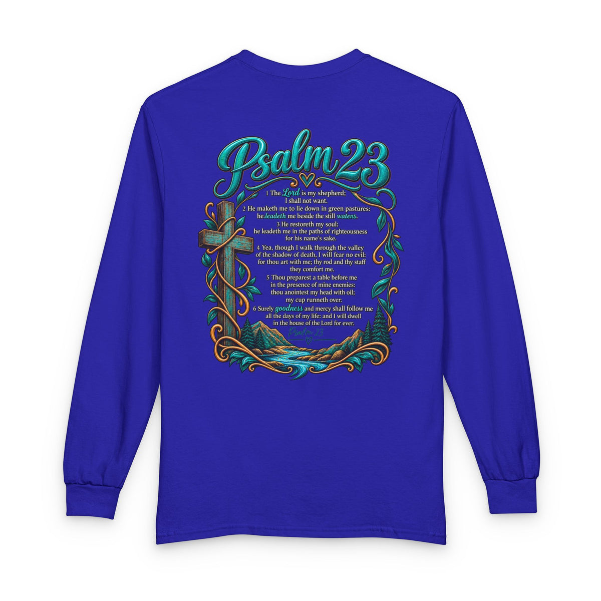 Psalm 23 Long Sleeve Tee