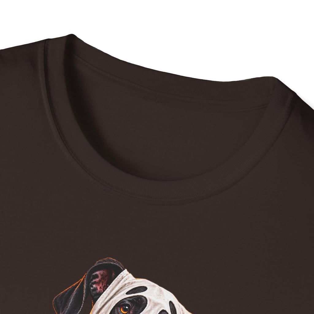Halloween Dalmatian T-Shirt — Cute Dog with Jack-O’-Lantern Costume