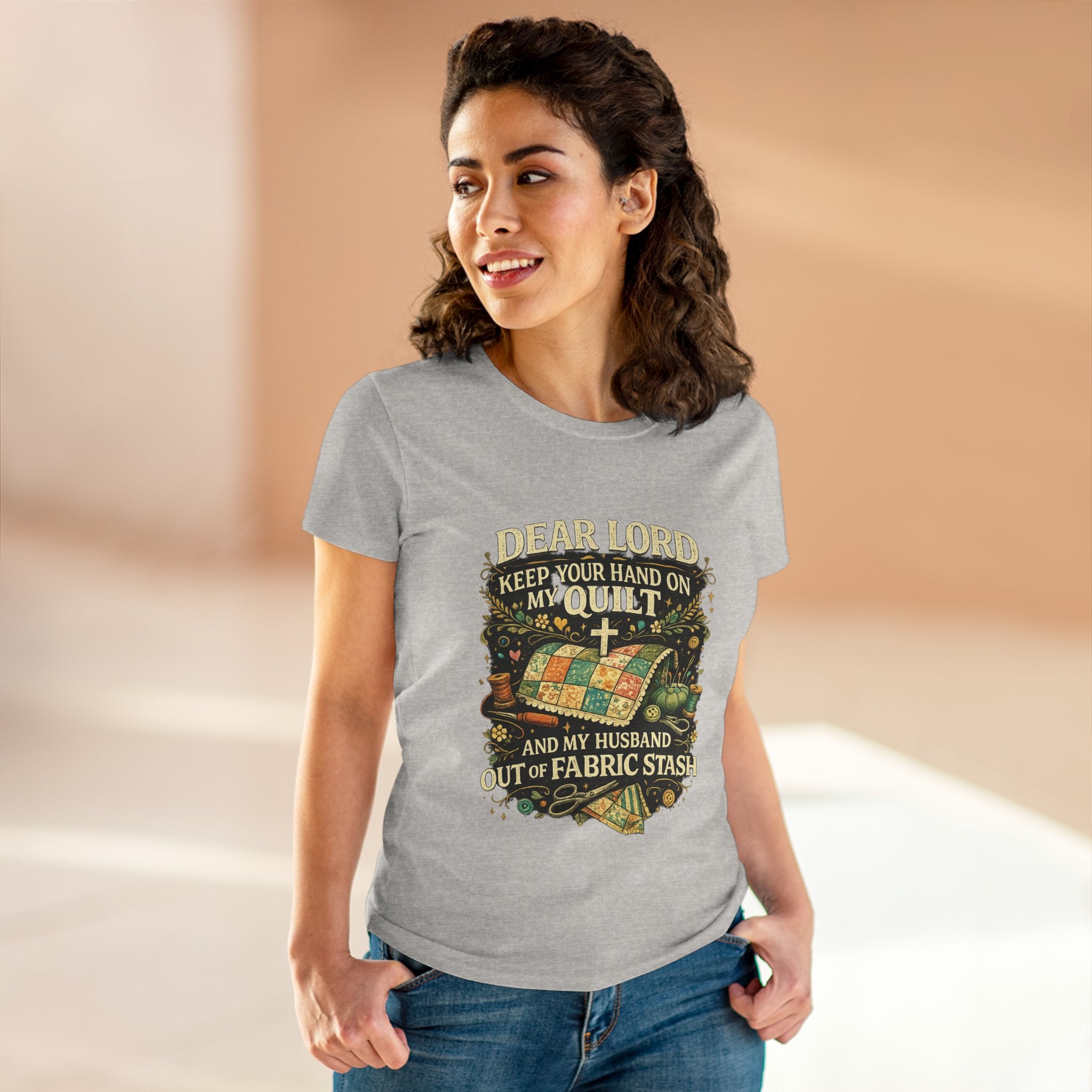 Quilt Prayer Tee —  Women's T‑Shirt