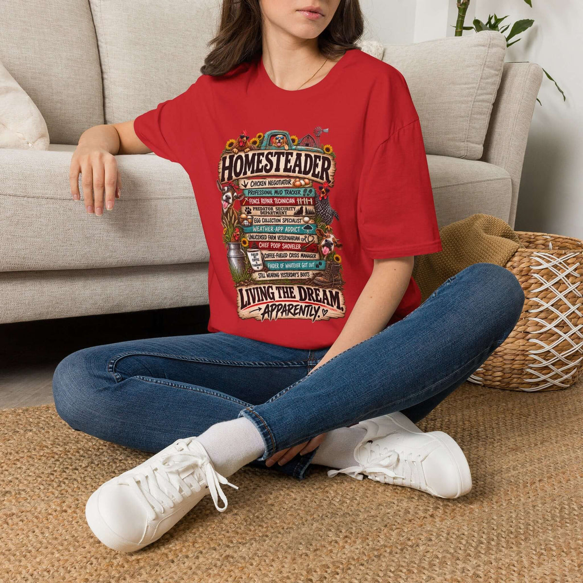Homesteader TShirt — Funny Farm Life