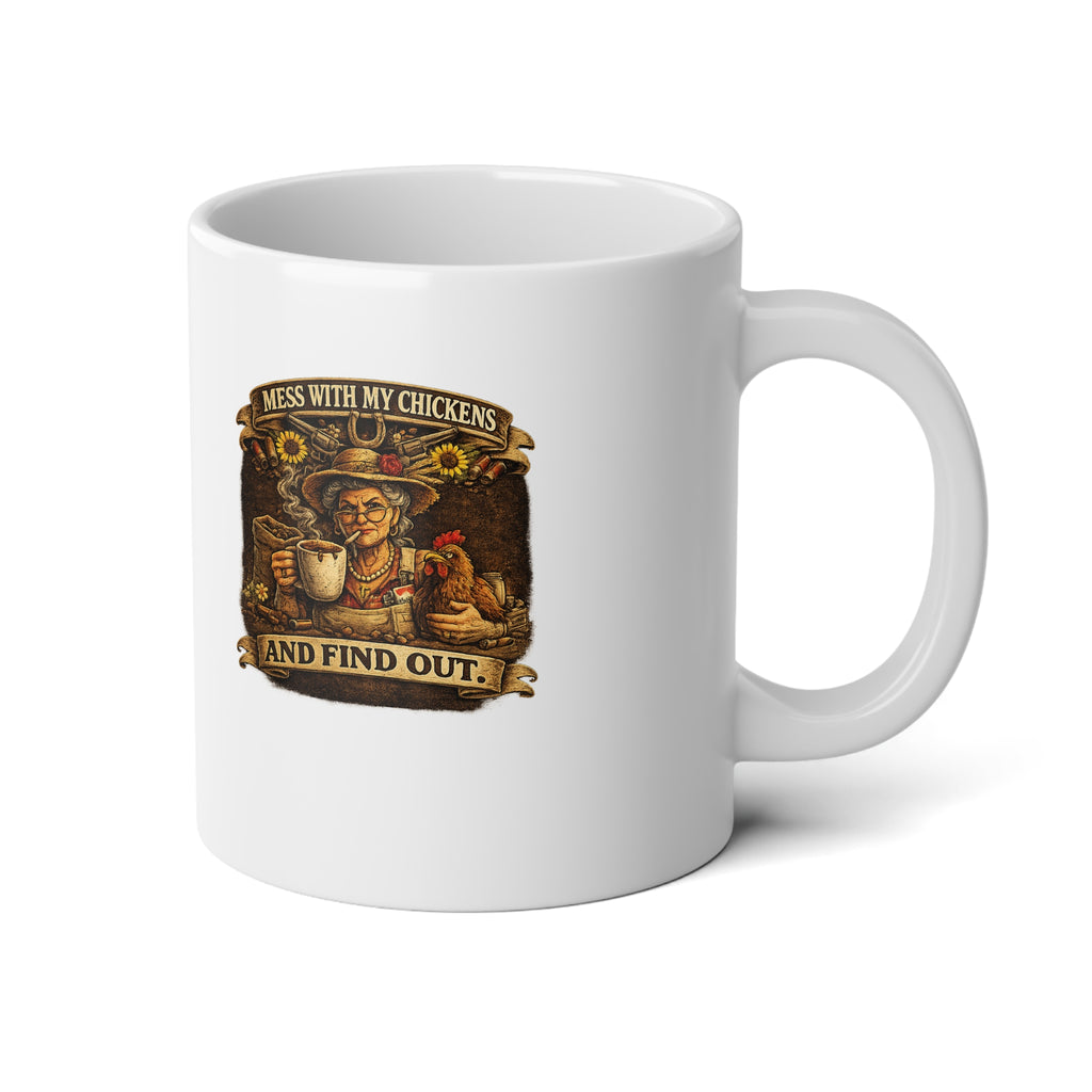 20oz Jumbo Mug — Vintage Coffee humor