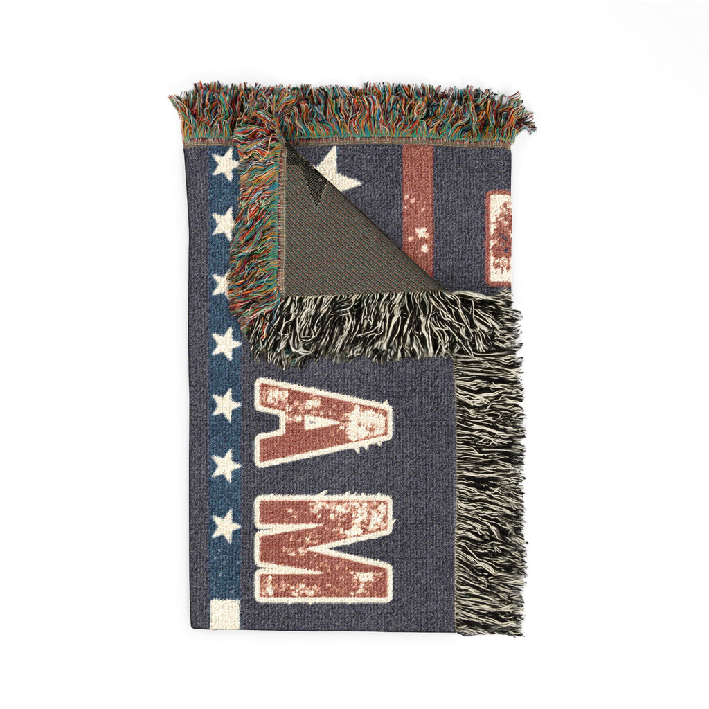 America 250 Years Woven Blanket — 1776–2026 Commemorative Throw