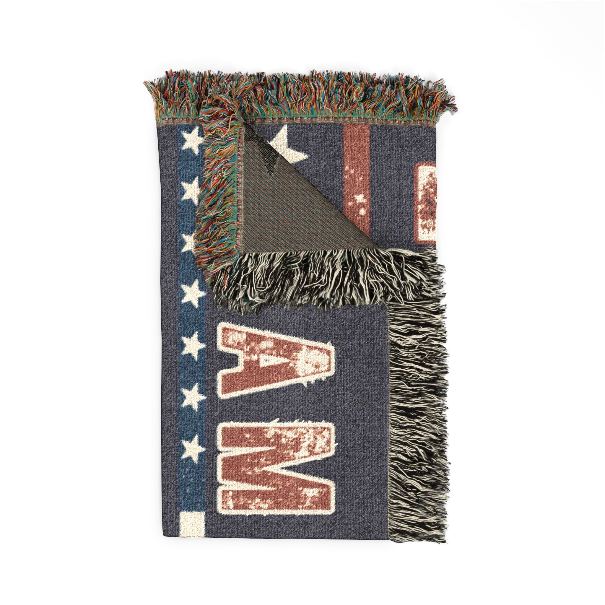 America 250 Years Woven Blanket — 1776–2026 Commemorative Throw