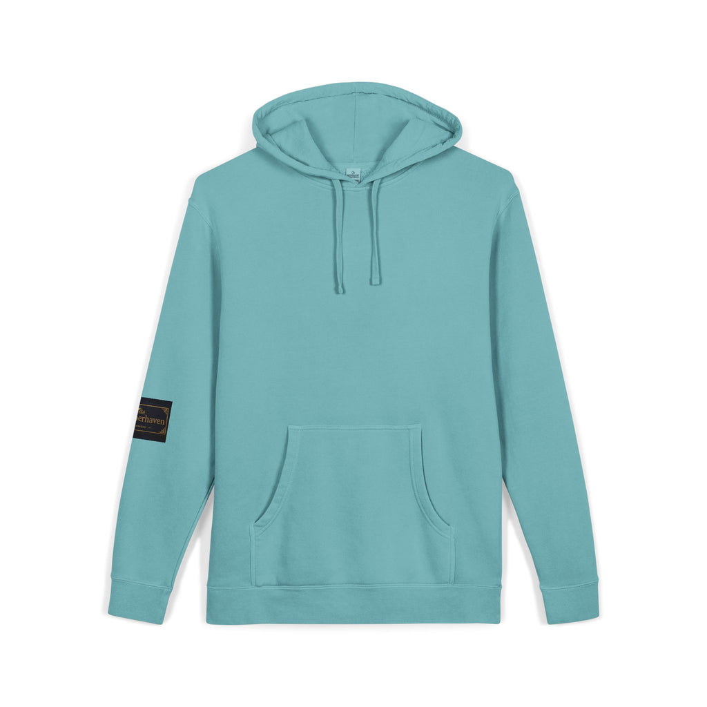 Faith Over Fear Hoodie — Pigment-Dyed Inspirational Pullover
