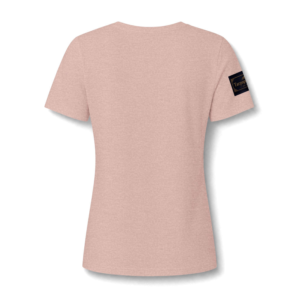 V-Neck Tee — "It's 10 PM... Do You Know Where Your Kids Are?" Retro Dog Graphic