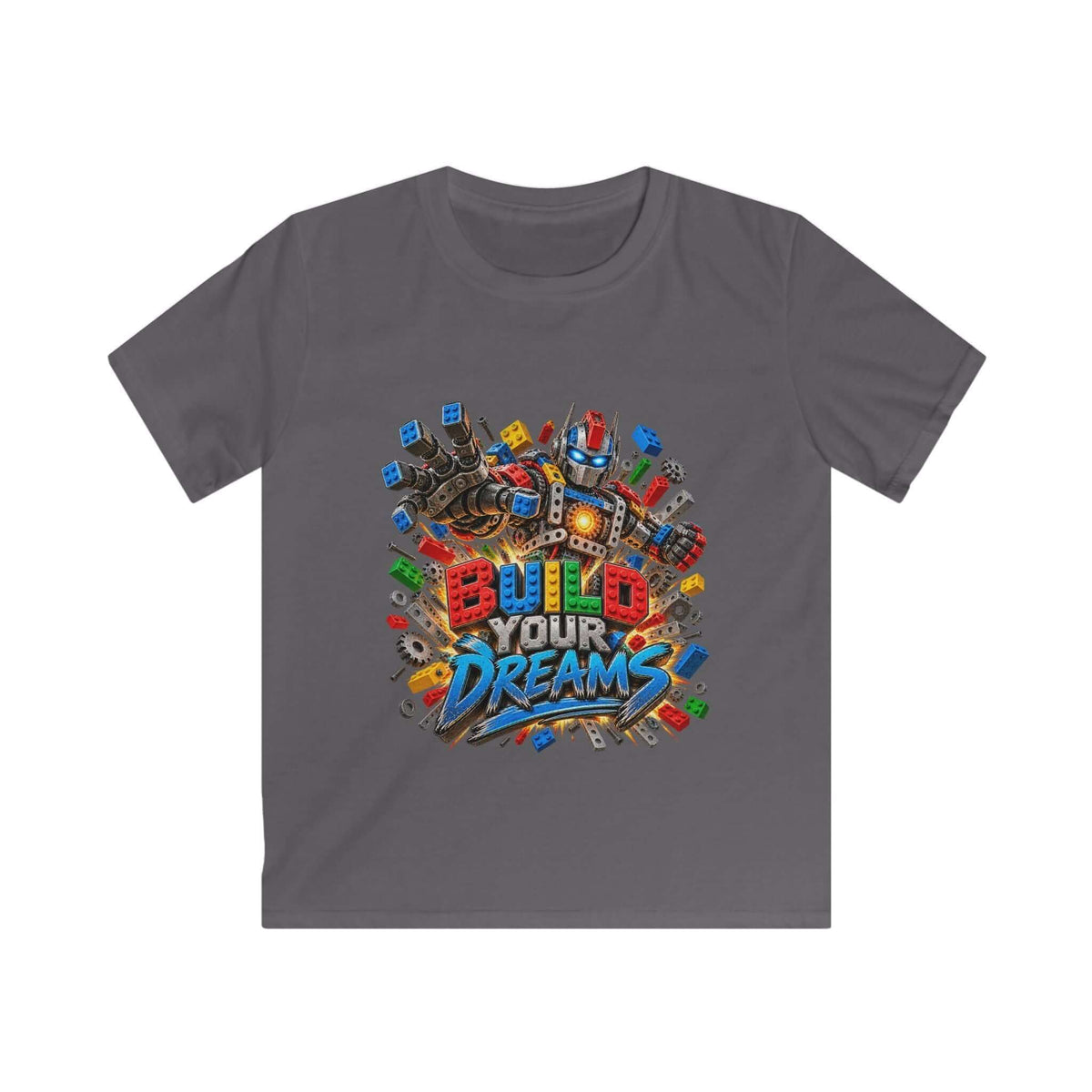 Kids Tee — "Build Your Dreams" 