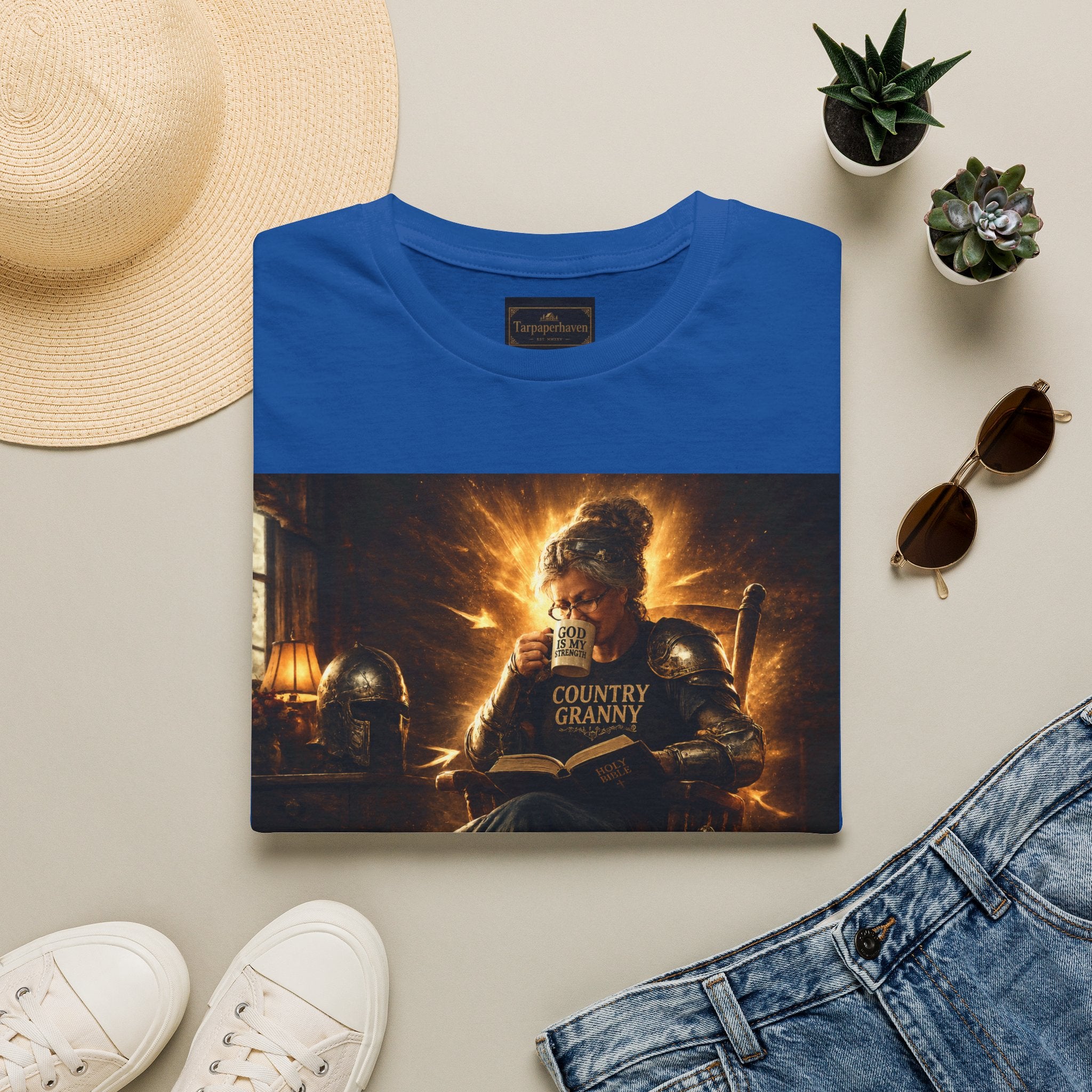 Country Granny T‑Shirt — Christian Grandma Graphic Tee