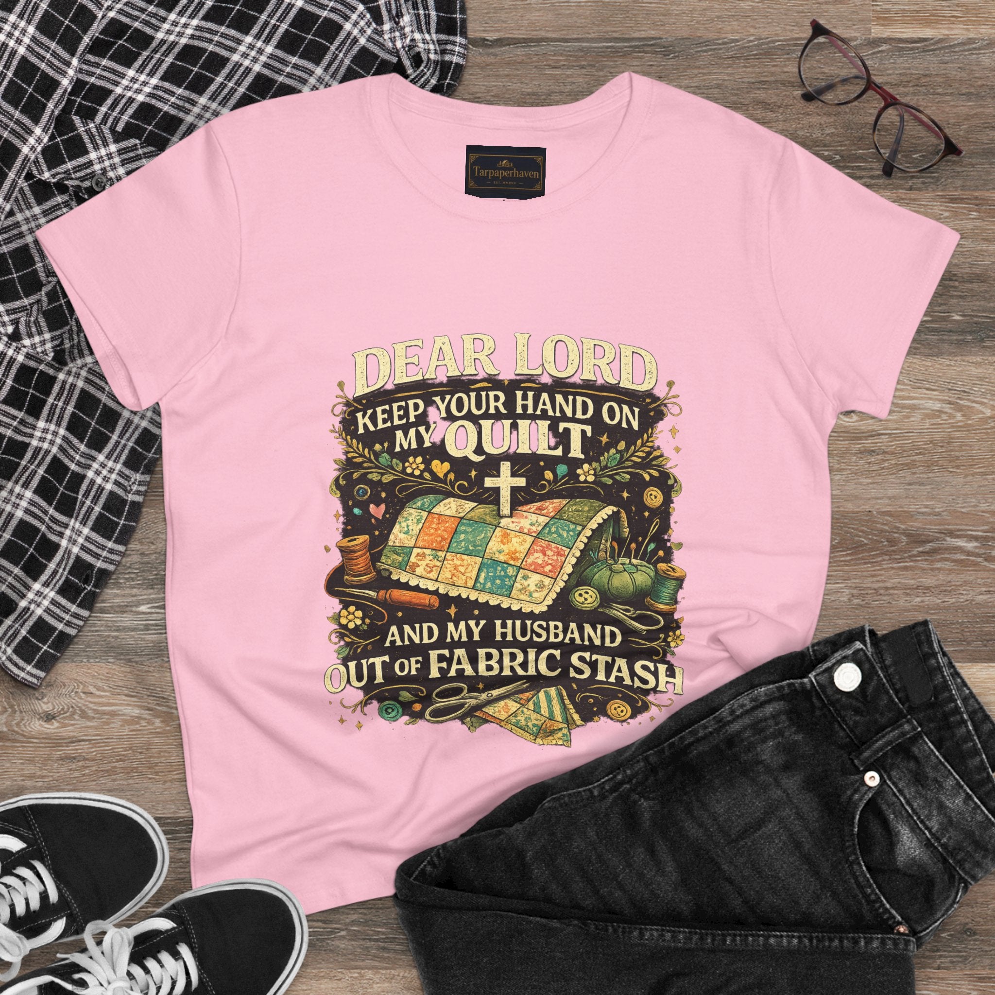 Quilt Prayer Tee —  Women's T‑Shirt
