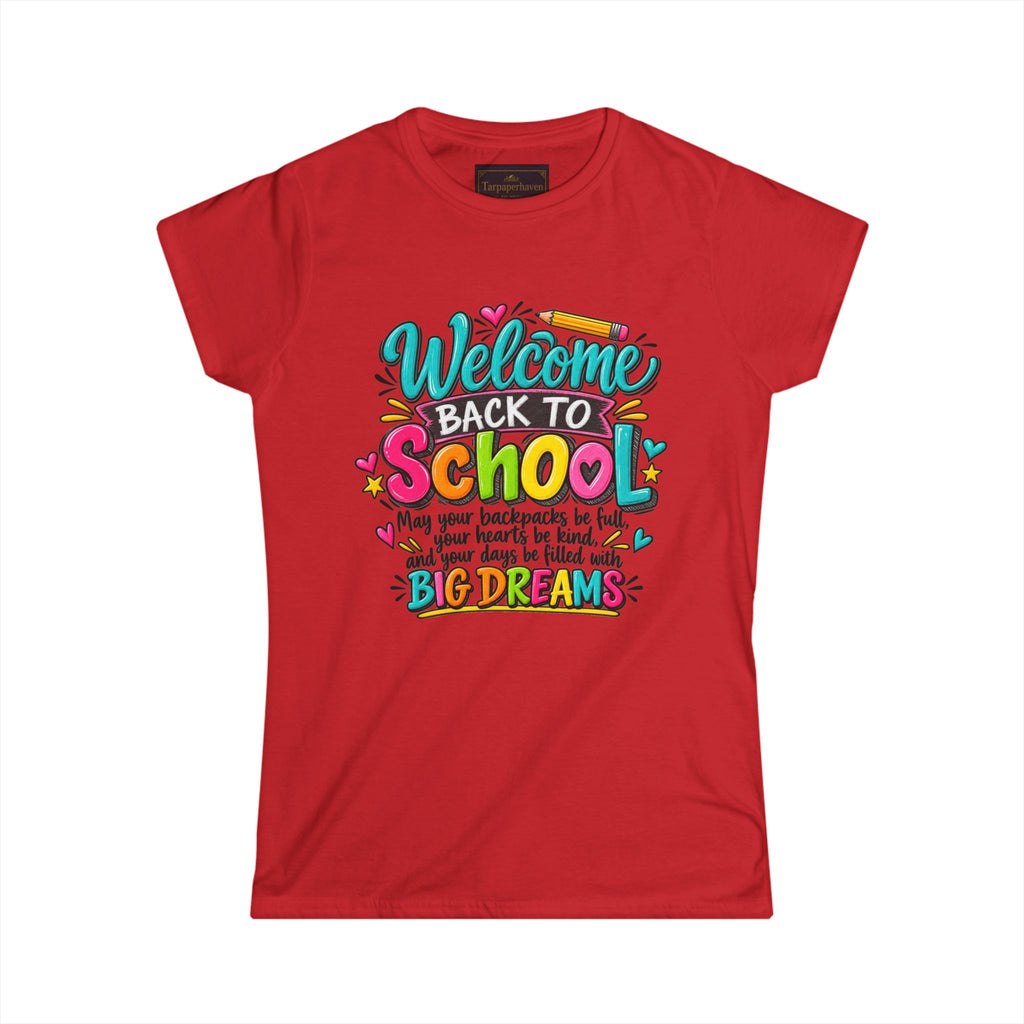 Women's Teacher Back to School Shirt