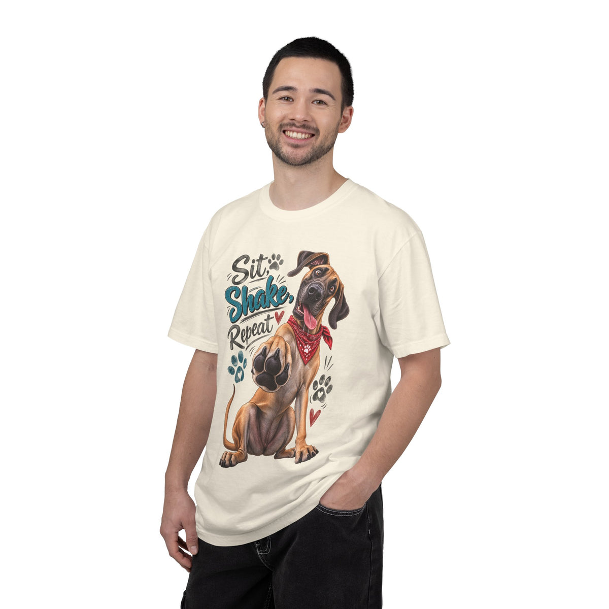 Great Dane Paw Print Tee