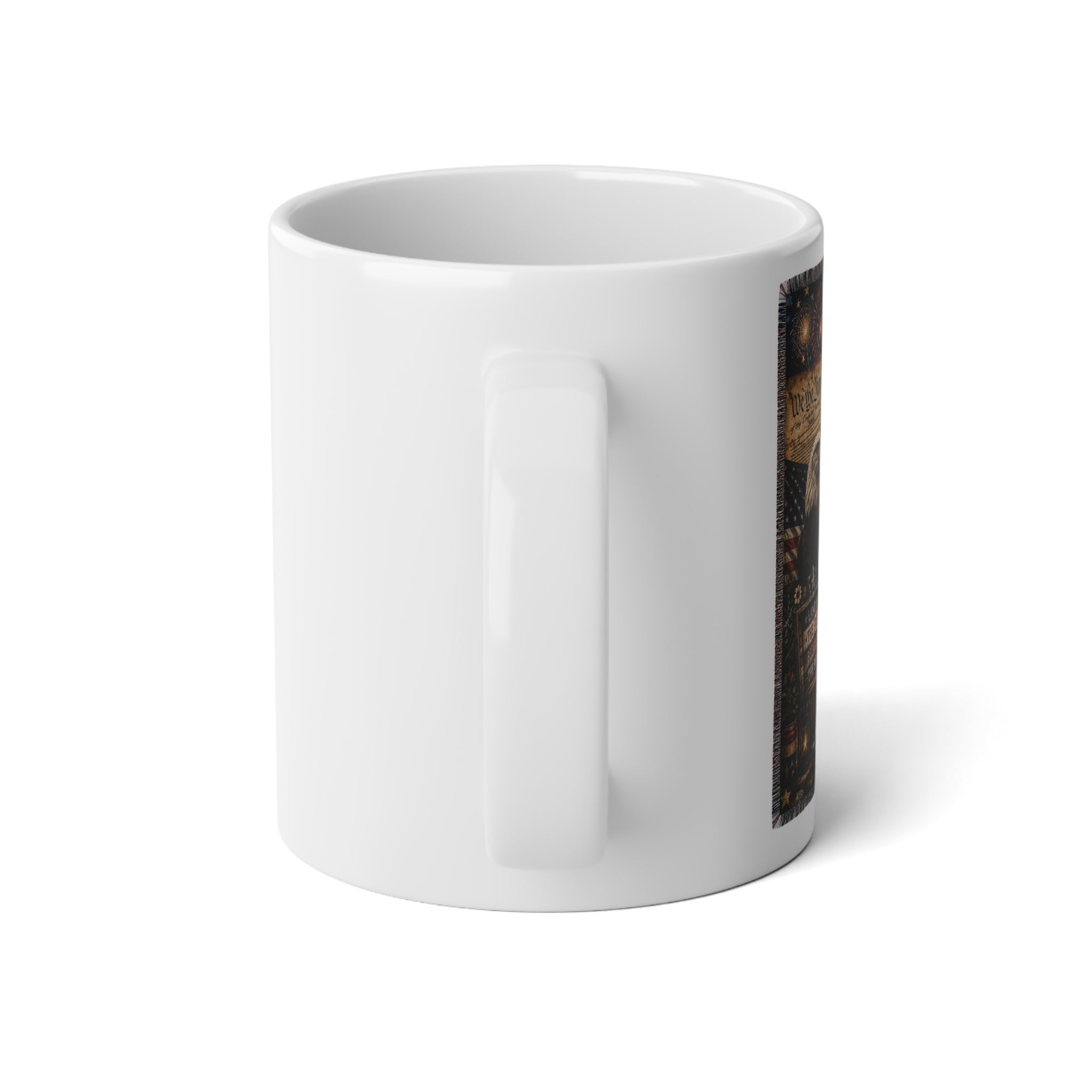America 250th Anniversary Jumbo Mug — Patriotic Statue of Liberty Coffee Cup (20oz)