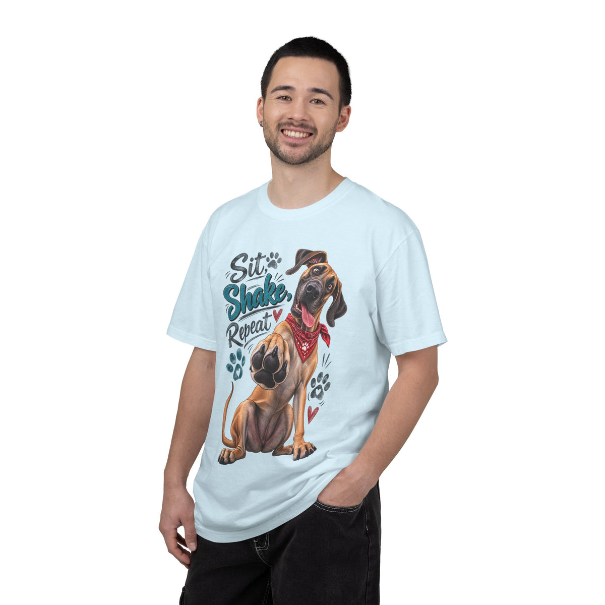 Great Dane Paw Print Tee