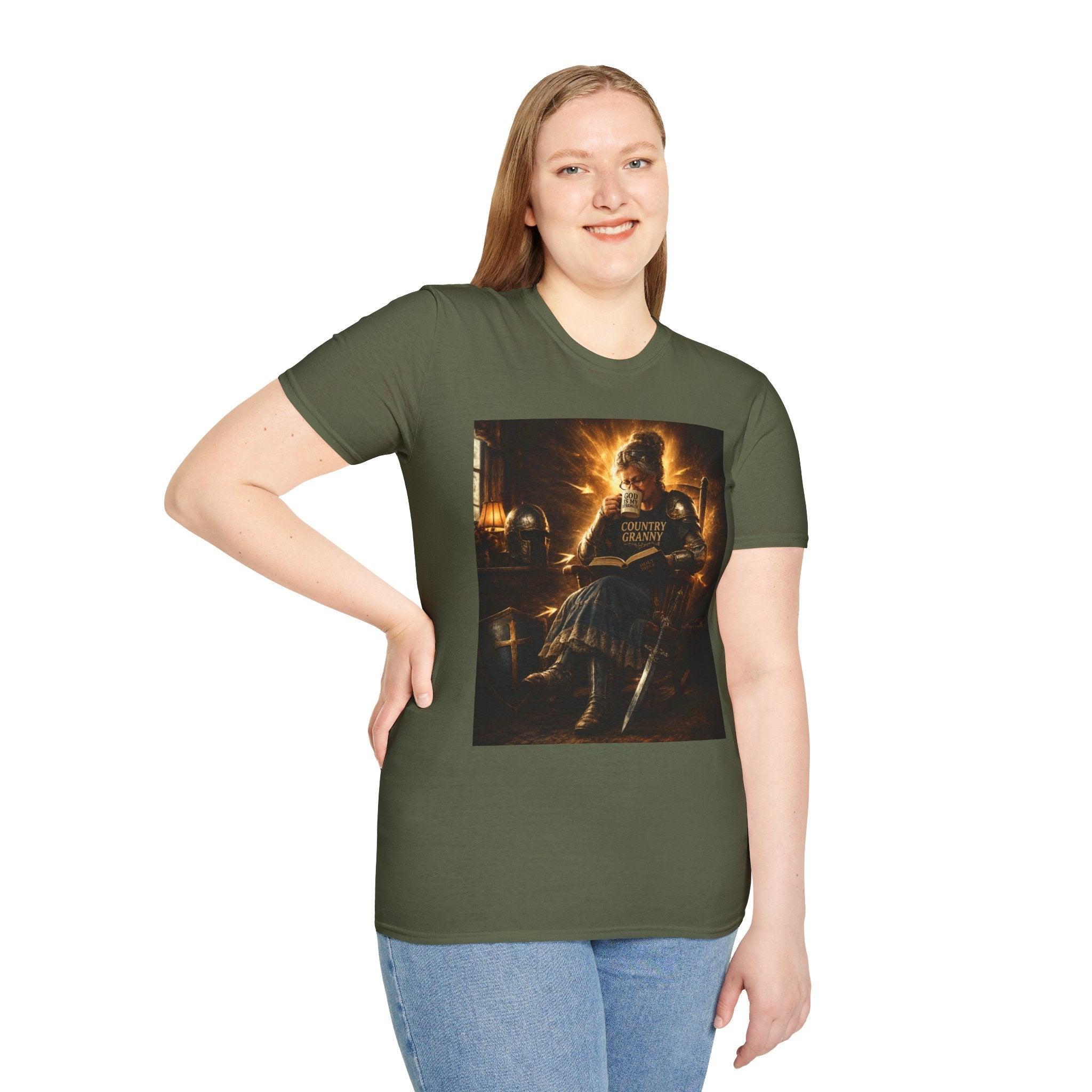 Country Granny T‑Shirt — Christian Grandma Graphic Tee