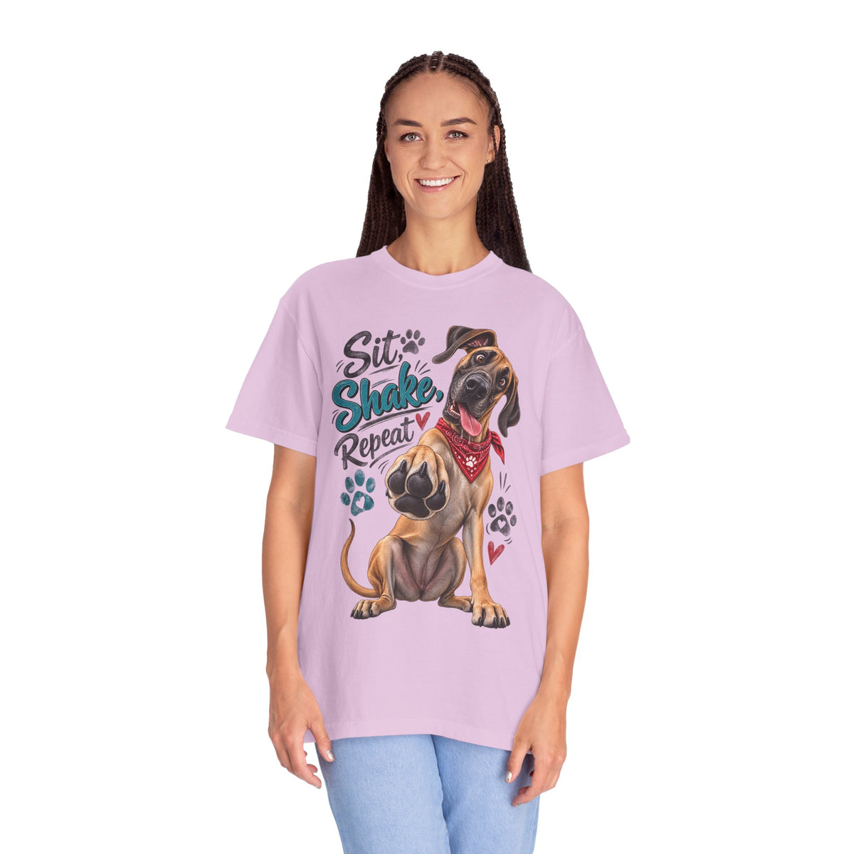 Great Dane Paw Print Tee