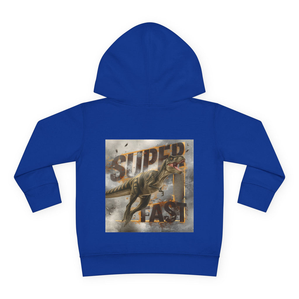 Pull over Hoodie Super Fast with Dinosuar toddler