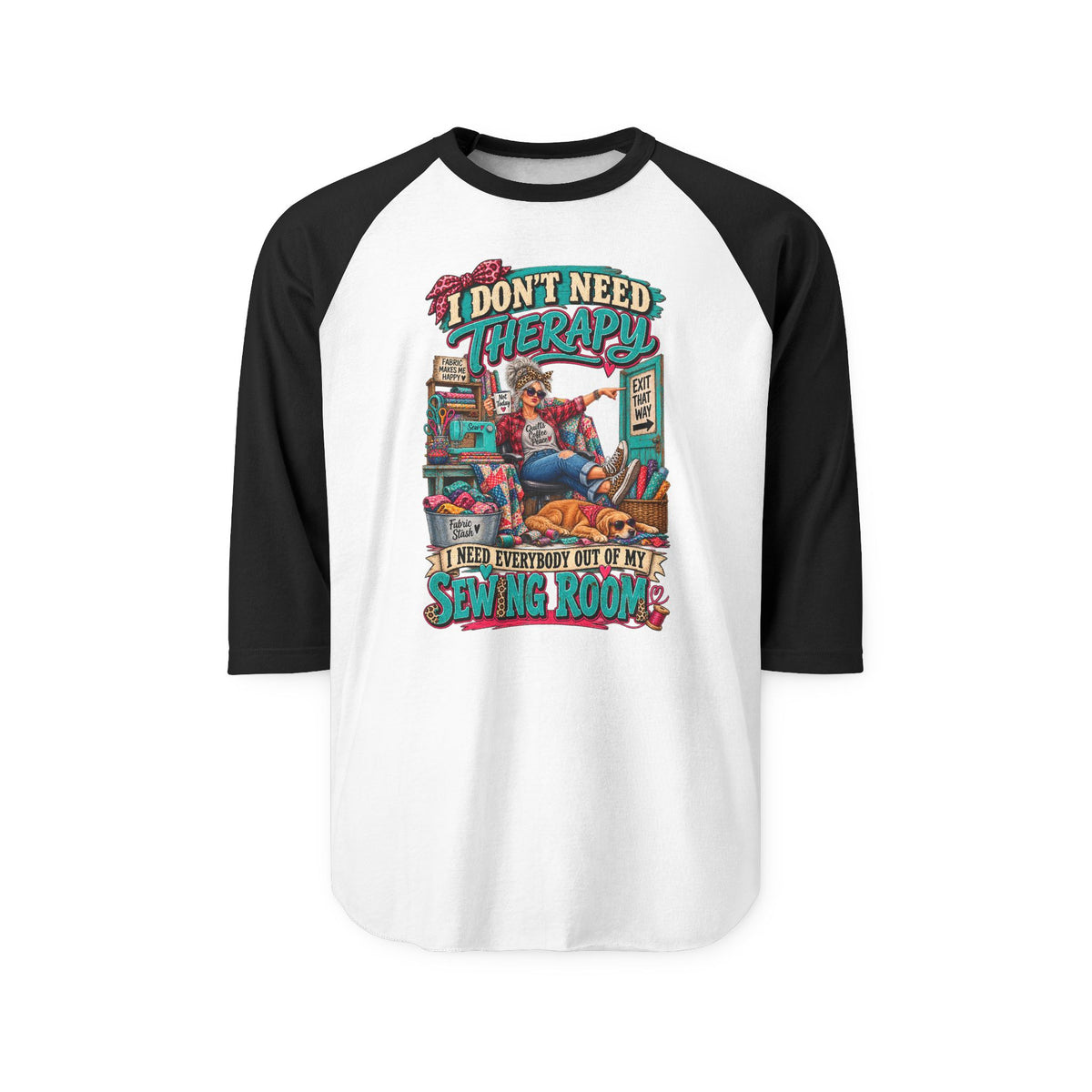 Sewing Room Therapy Raglan Shirt