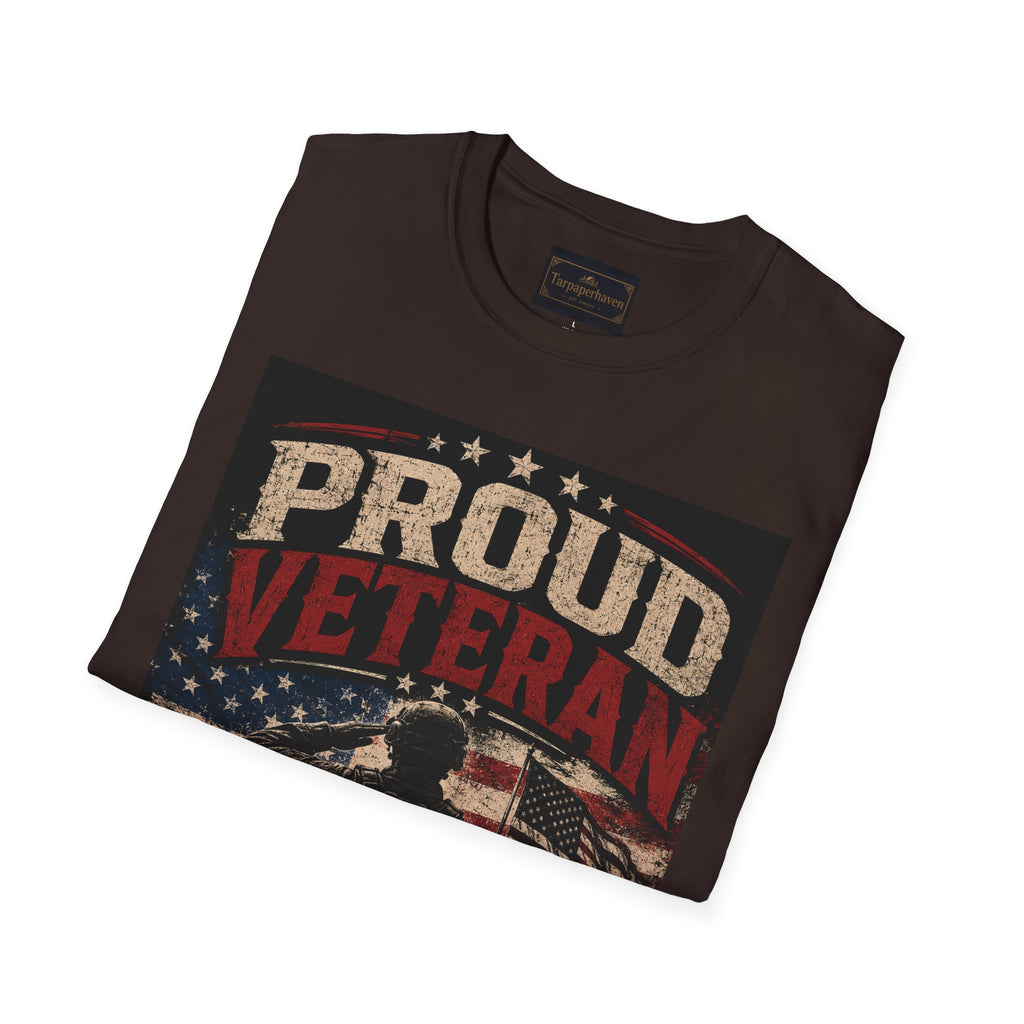 Proud Veteran T-Shirt — Patriotic Military Family Tee