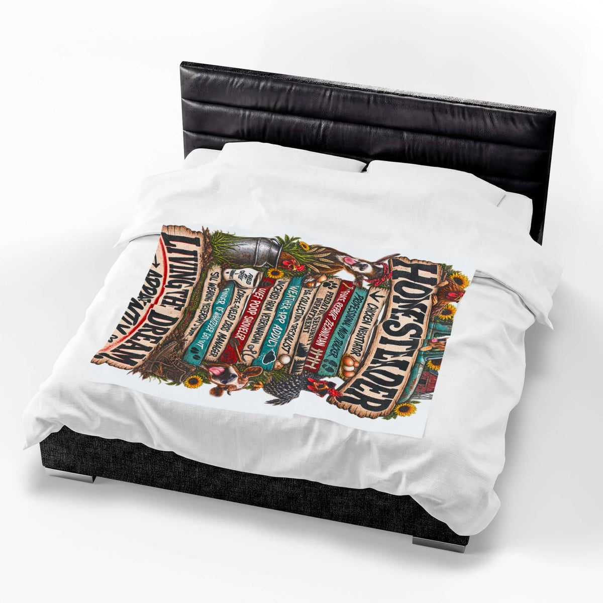 Homesteader Velveteen Plush Blanket