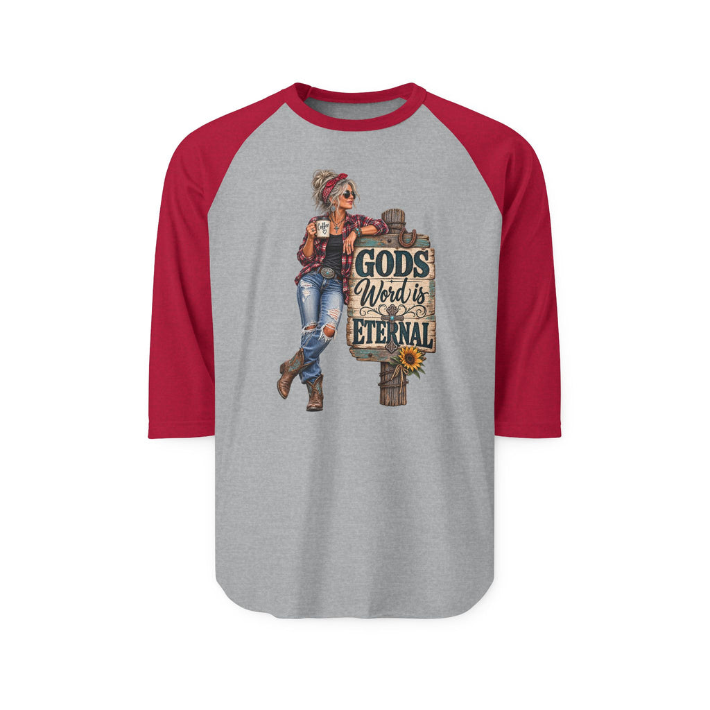Gods Word is Eternal Raglan Shirt