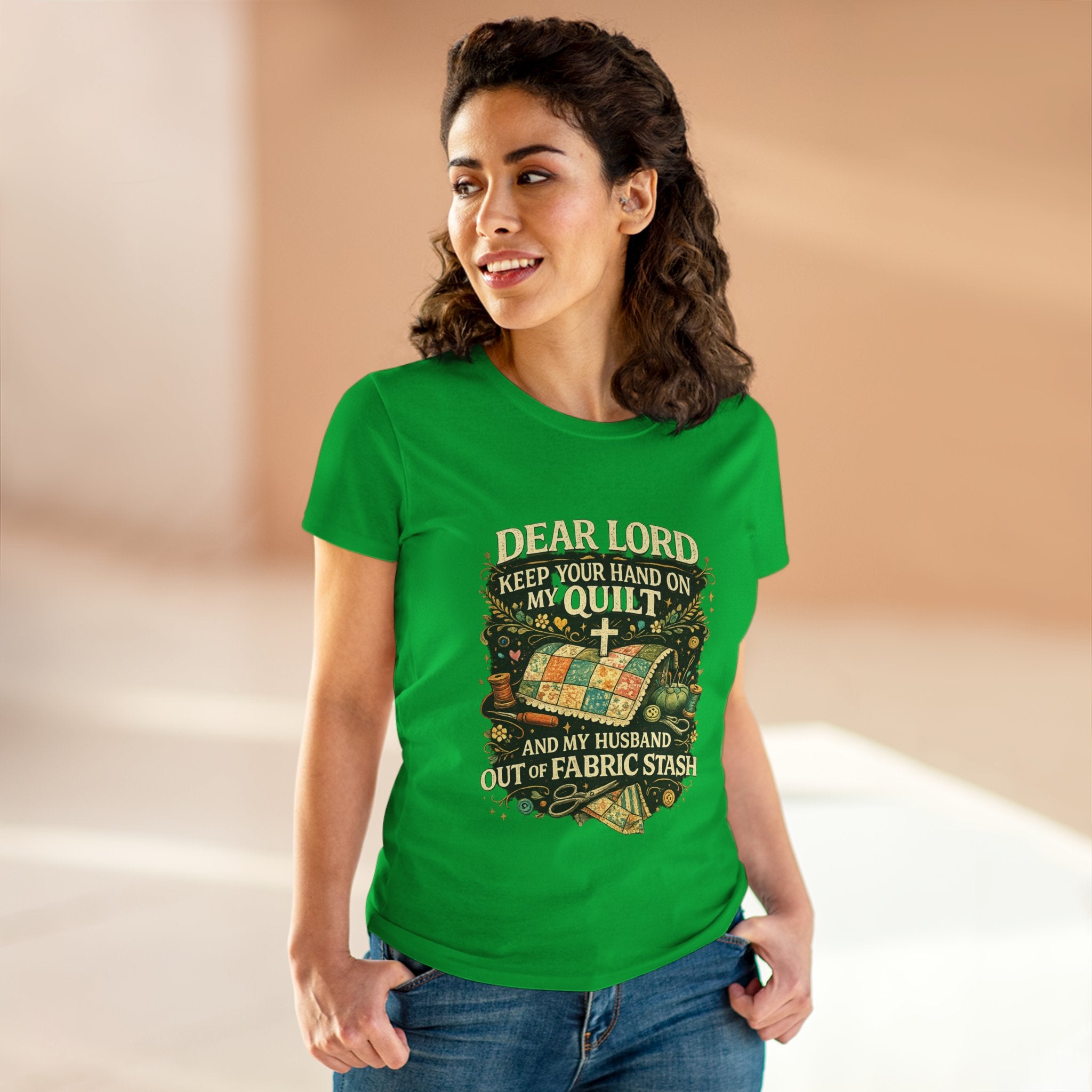 Quilt Prayer Tee —  Women's T‑Shirt