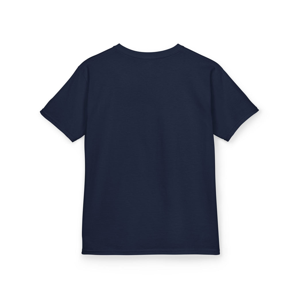Kids Tee — "My Mom Is Military" Patriotic American Flag Shirt