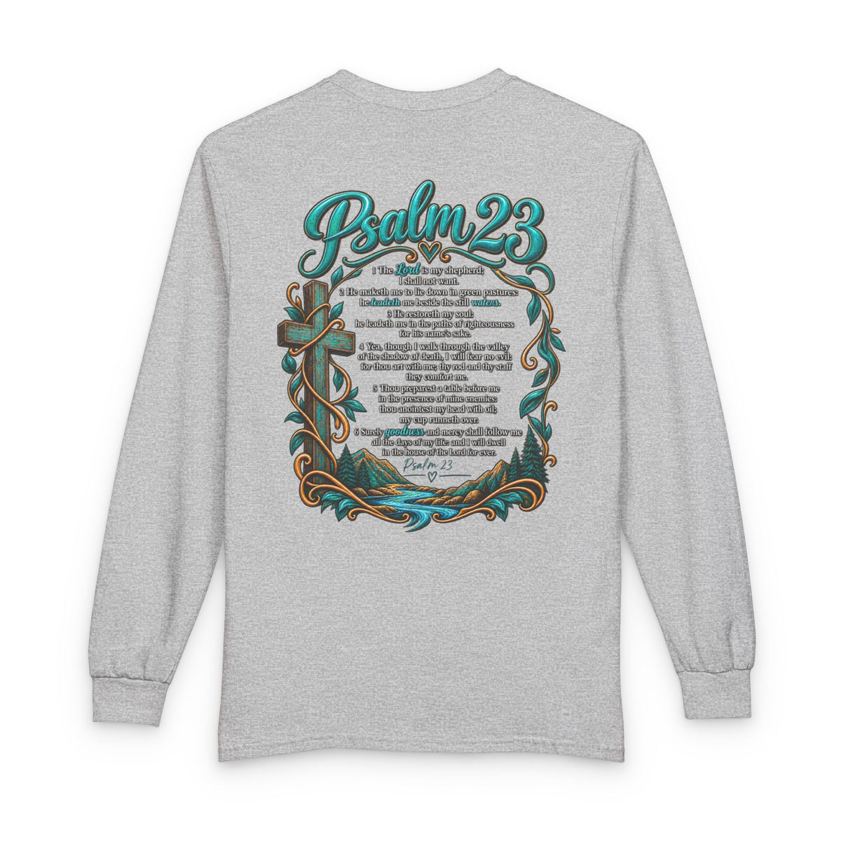 Psalm 23 Long Sleeve Tee