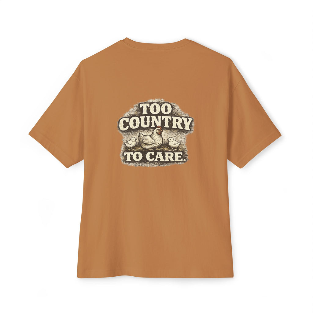 Too Country To Care Tee — Vintage Retro Country Graphic T-Shirt
